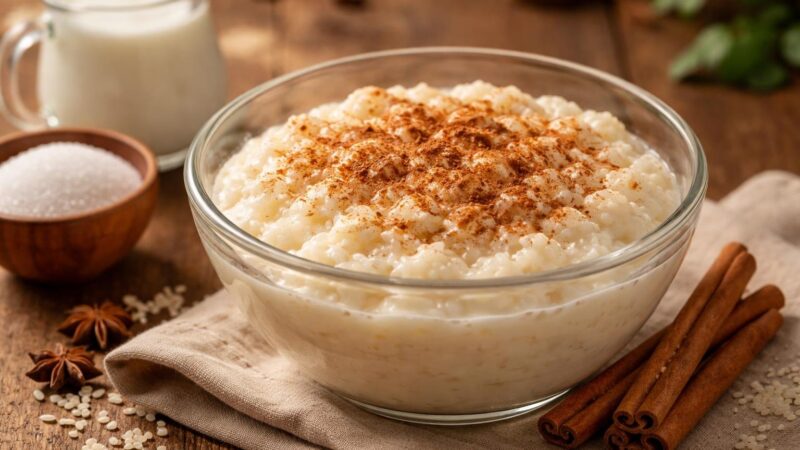Arroz doce engorda muito? Entenda as calorias e impactos na dieta