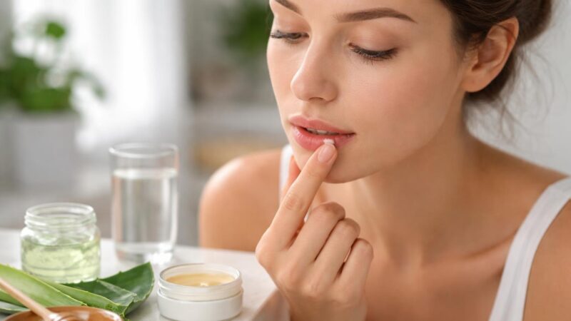 Como secar herpes labial em uma noite: métodos rápidos e eficazes