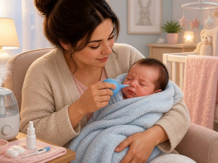 Resfriado em Recém-Nascido: Como Agir e Cuidar do Seu Bebê