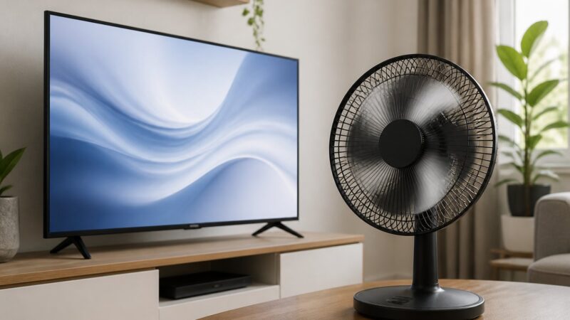 O que gasta mais energia ventilador ou televisão? Entenda