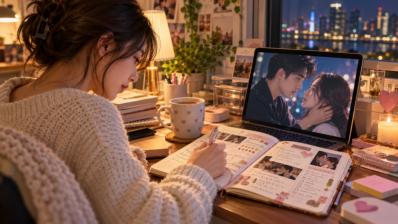 Como começar um diário de séries coreanas e registrar o que você assiste